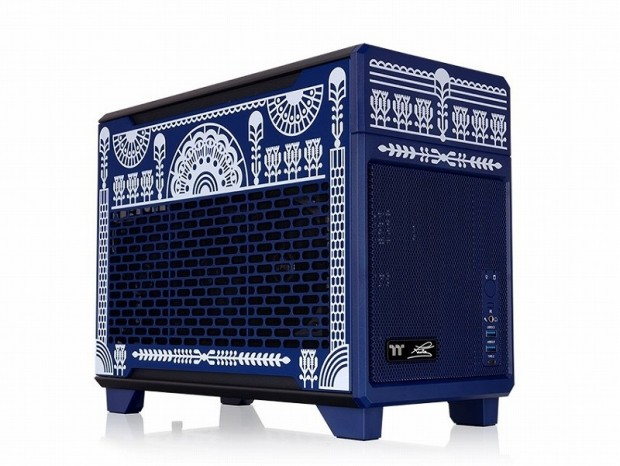Thermaltake、現代アートを取り込んだ特別デザインの限定版ミニタワー