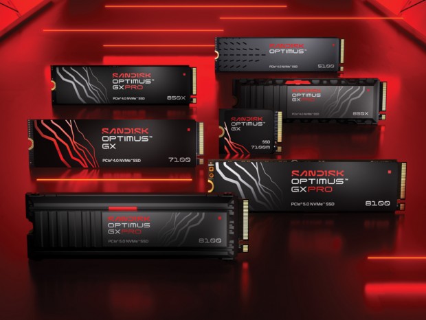 Sandisk、WD_BLACKおよびWD Blueを新ブランド「SANDISK Optimus」に刷新