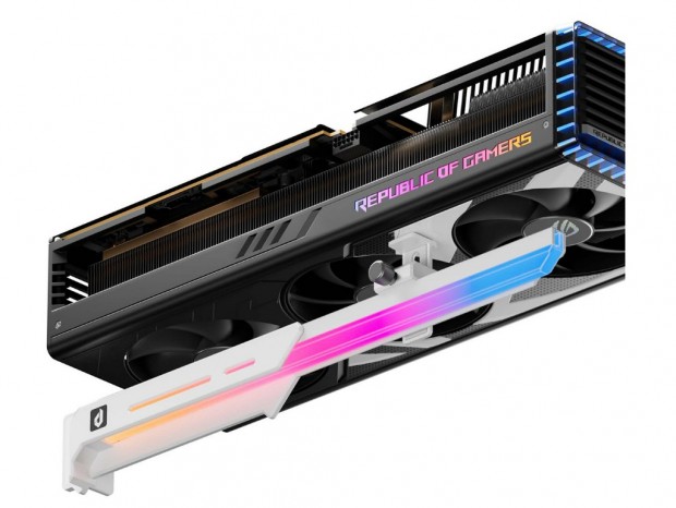 ARGB LEDを搭載したVGAサポートステイ、upHere「GL7 ARGB」