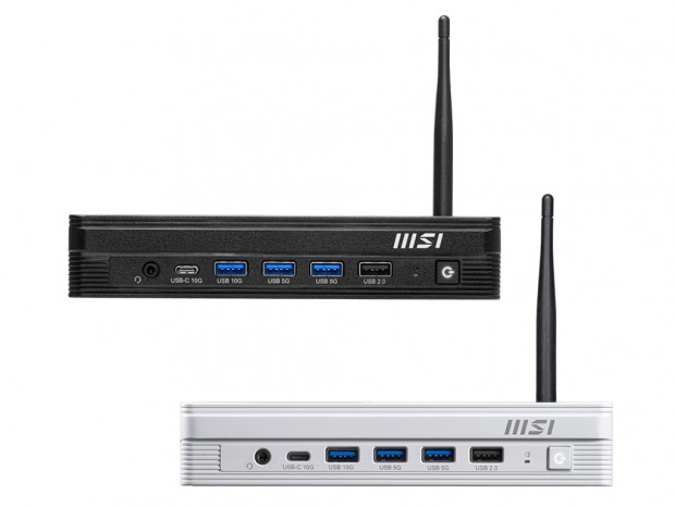 厚さ約34mm、容量1.1リットルのスリムデスクトップPC、MSI「PRO DP10 A14MG」