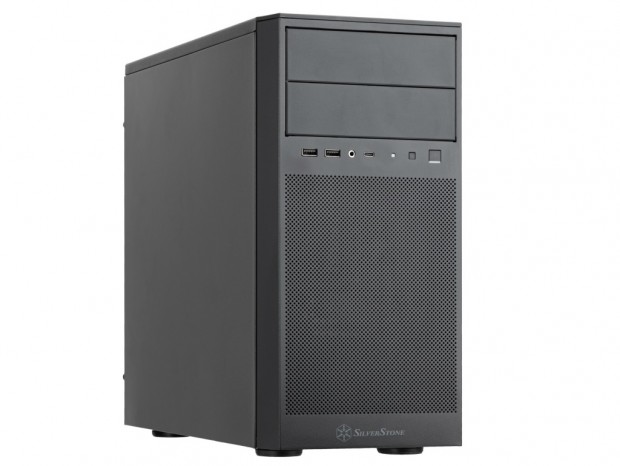 5.25インチベイを2段搭載する高拡張ミニタワーPCケース、SilverStone「FARA 314」