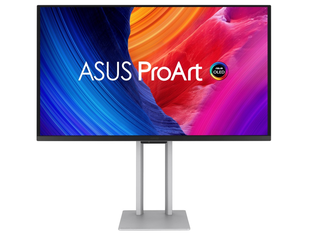 240Hz/0.1msのQD-OLED採用クリエイター向け26.5型4KディスプレイがASUS
