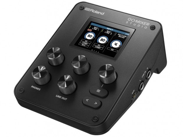 24bit/192kHz対応のPC/iOS向けポータブルオーディオ、ローランド「GO:MIXER STUDIO」