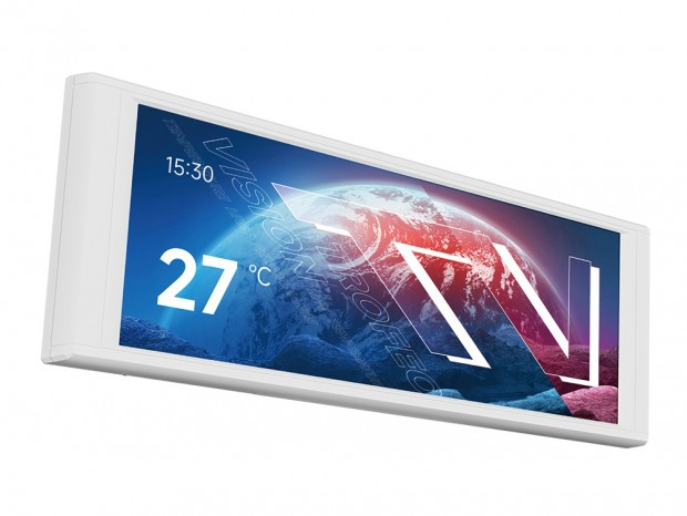 マグネットで固定できる6.86型サブディスプレイ、Thermalright「Trofeo