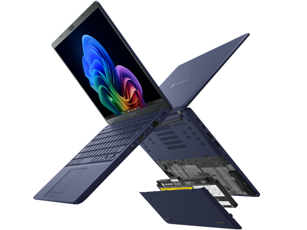 バッテリ交換ができるCore Ultra Series 3搭載13.3型モバイルノートPC