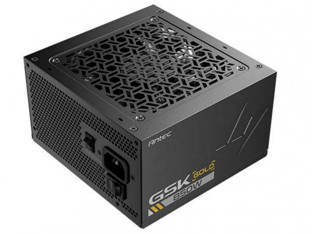 静音120mmファン搭載のフルモジュラーGOLD電源、Antec「GSK V2 ATX3.1」シリーズ