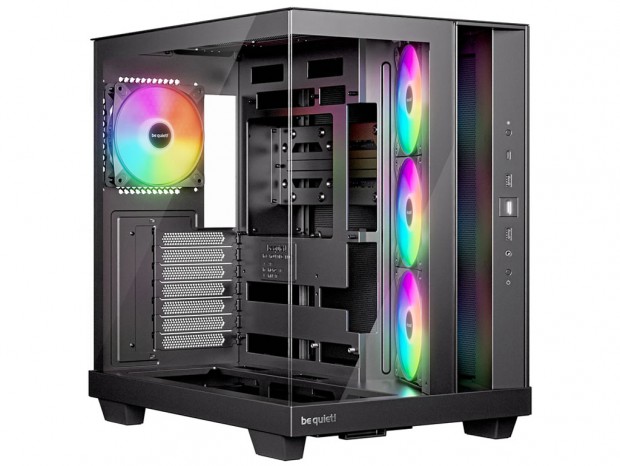 be quiet!、角度付きサイドファン搭載のピラーレスケース「LIGHT BASE 500」計3モデル