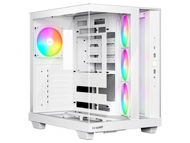 be quiet!、角度付きサイドファン搭載のピラーレスケース「LIGHT BASE 500」計3モデル