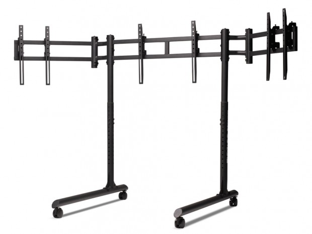 43型ディスプレイを3台搭載できるシミュレータ向けスタンドがNext