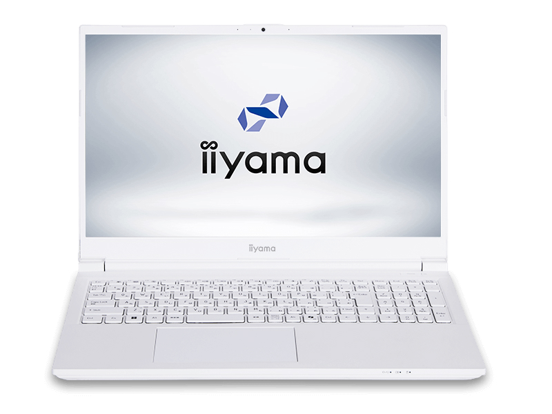 Core i5-13420Hを搭載するミルキーホワイトの15.6型ノートPCがiiyama