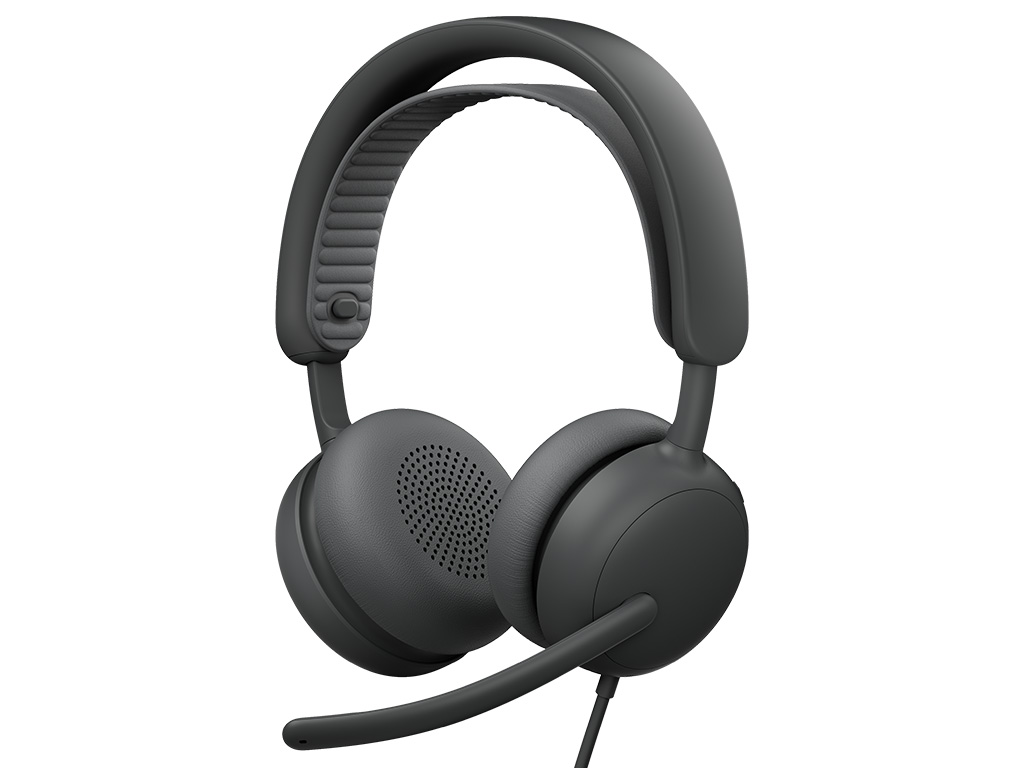 ロジクール、ハイブリッドANC対応の有線ヘッドセット「Zone Wired 2