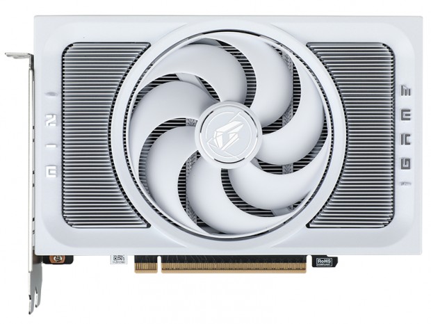 長さ180mm、2スロット厚の白いGeForce RTX 5070がColorfulから