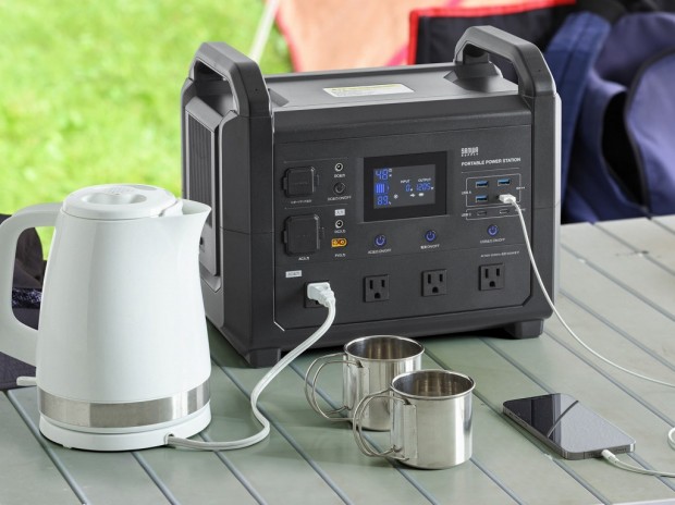 最大出力1,600W、パススルー充電にも対応するポータブル電源がサンワサプライから