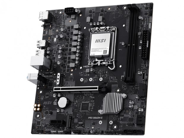 5G LAN搭載のIntel B860採用MicroATXマザーボード、MSI「PRO B860M-E」