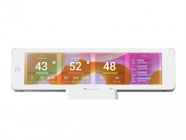 ZALMAN、PCケース内に設置できる9.16型縦長サブディスプレイ「ZM-MF916」発売開始