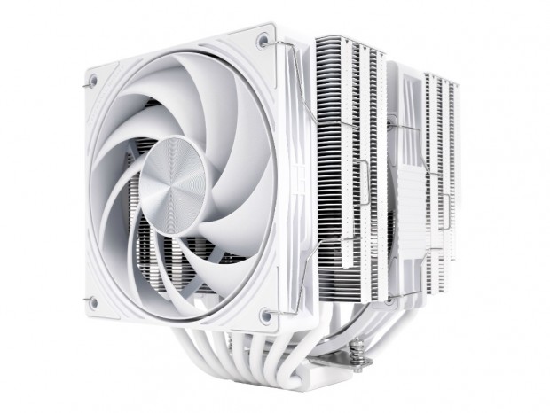 120mm+140mmファン搭載のツインタワー型サイドフロー、Thermalright「Frost Tower 140」