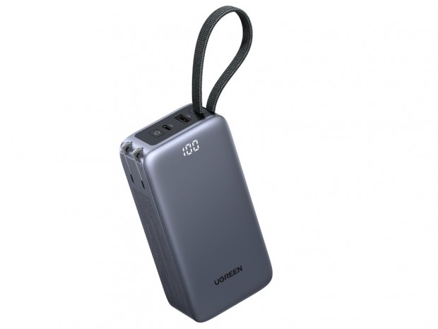 最大65Wの急速充電器にもなる”1台2役”のモバイルバッテリー