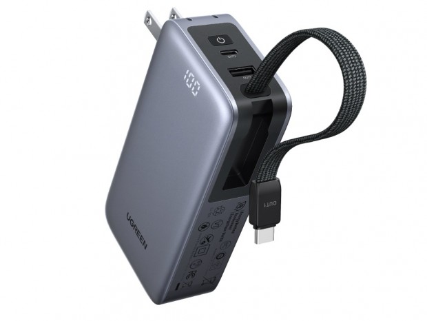 最大65Wの急速充電器にもなる”1台2役”のモバイルバッテリー