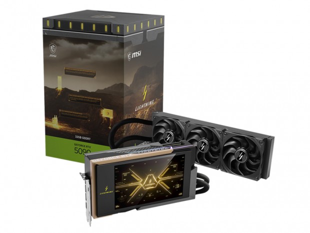 約95万円の最上位グラフィックスカード、MSI「GeForce RTX 5090 32G LIGHTNING Z」国内発売決定