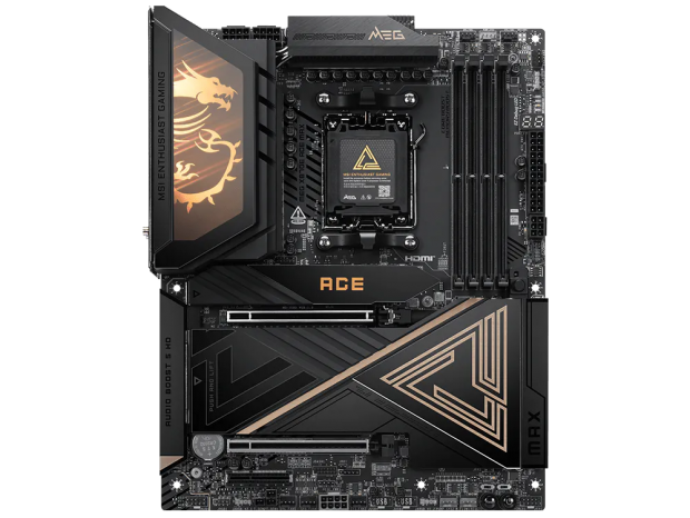 10G LANやOC ENGINE搭載のハイエンドマザーボード、MSI「MEG X870E ACE