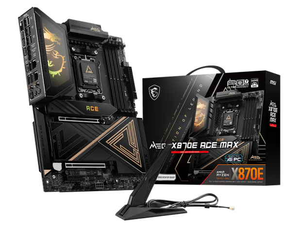 10G LANやOC ENGINE搭載のハイエンドマザーボード、MSI「MEG X870E ACE MAX」など計3モデル