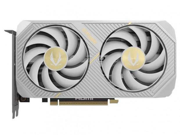 長さ220.5mm、2スロット厚の白いGeForce RTX 5060 Ti 16GBがZOTACから発売