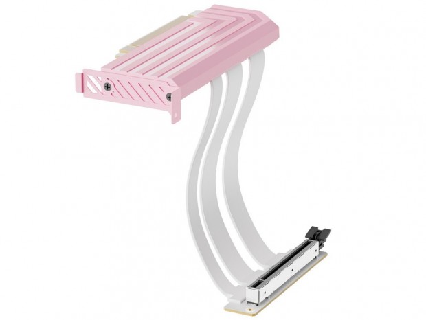 HYTEのPCI Express 5.0ライザーケーブルに新色「Strawberry Milk」追加