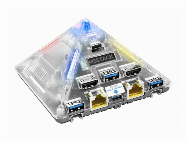 M5Stack、24TOPSのNPUを搭載したピラミッド型エッジAI PC「AI Pyramid」
