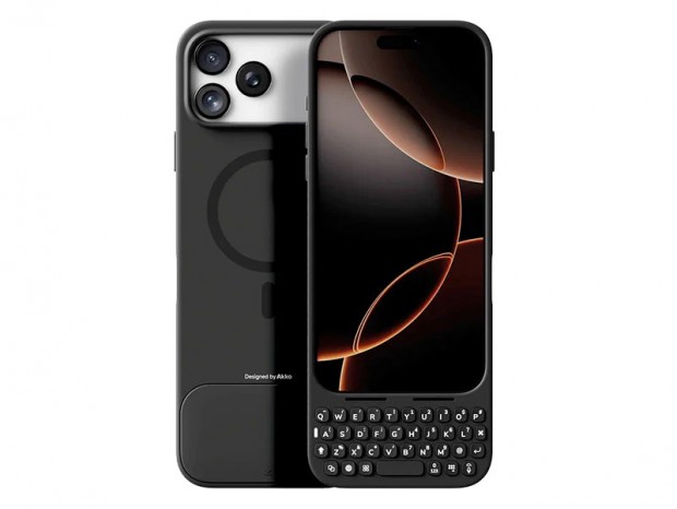 iPhone 17 Pro MaxをBlackBerryっぽく変身させる物理キーボード搭載ケース「MetaKey」
