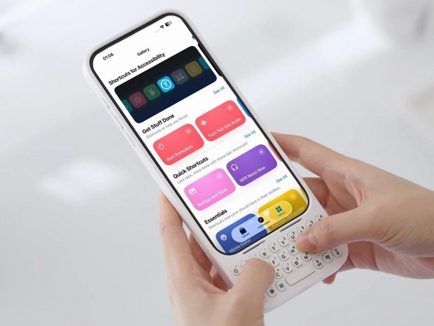 iPhone 17 Pro MaxをBlackBerryっぽく変身させる物理キーボード搭載ケース「MetaKey」