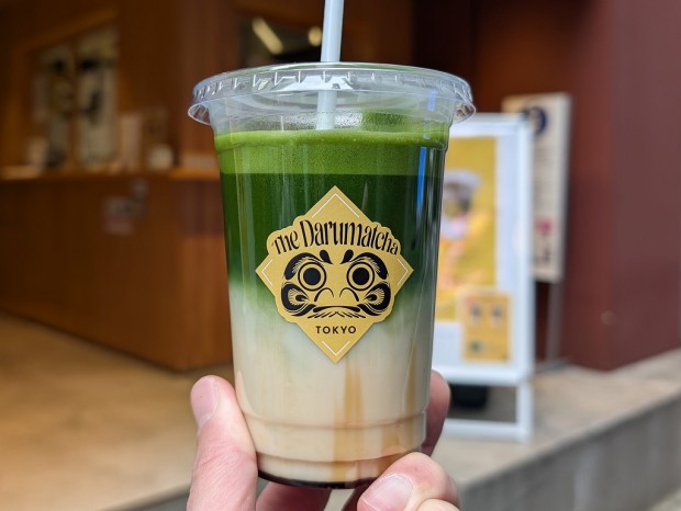 抹茶ラテスタンド"The Darumatcha"