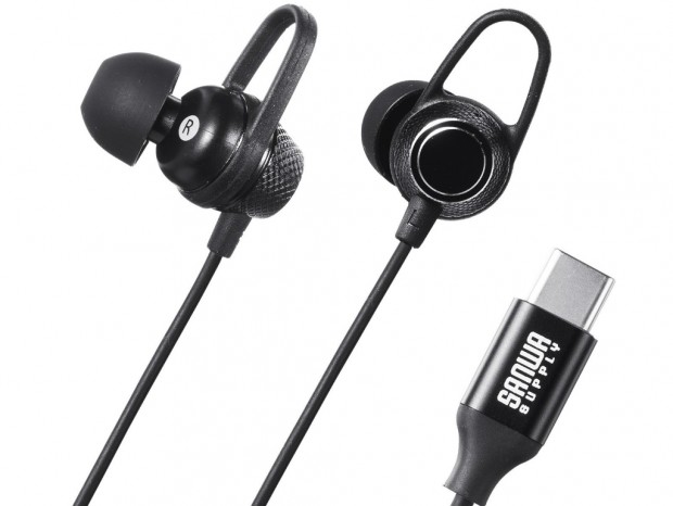 マイク内蔵リモコンを搭載したUSB Type-Cカナル型イヤホンがサンワサプライから