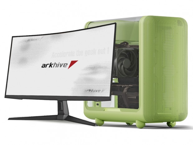 arkhive、モダンでPOPな曲面ガラス採用ゲーミングPCを2機種追加