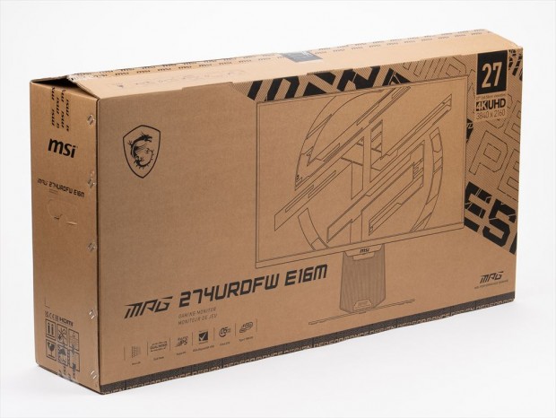 「MPG 274URDFW E16M」パッケージ