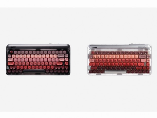 リップスティックをイメージしたガスケットマウント採用キーボード、Lofree「Lipstick」が発売