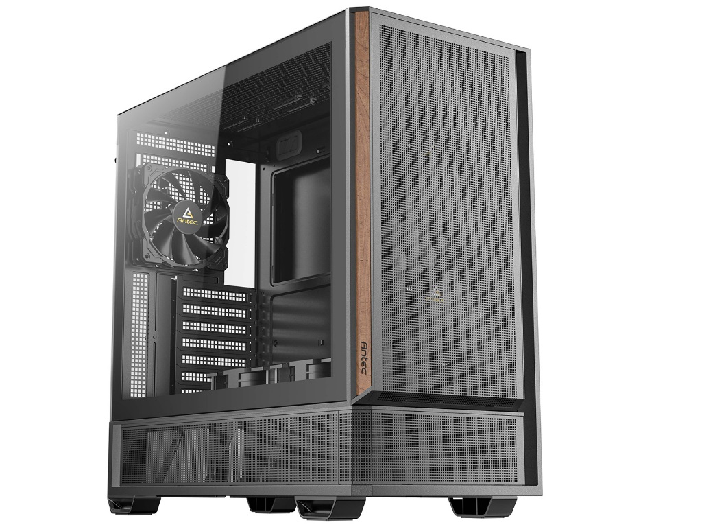 木製パネルと強化ガラス採用の高エアフローミドルタワー、Antec「P30