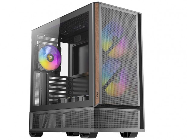 木製パネルと強化ガラス採用の高エアフローミドルタワー、Antec「P30」シリーズ