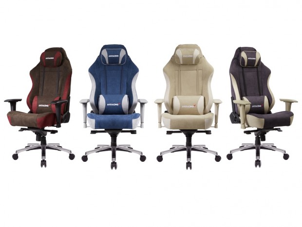 劣化に強いスエード調ファブリックを採用したライフスタイルチェア、AKRacing「Faura」