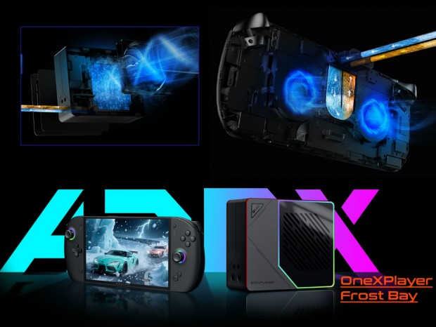 外付け水冷対応のRyzen AI Max+ 395搭載ポータブルゲーミングPC「OneXFly APEX」