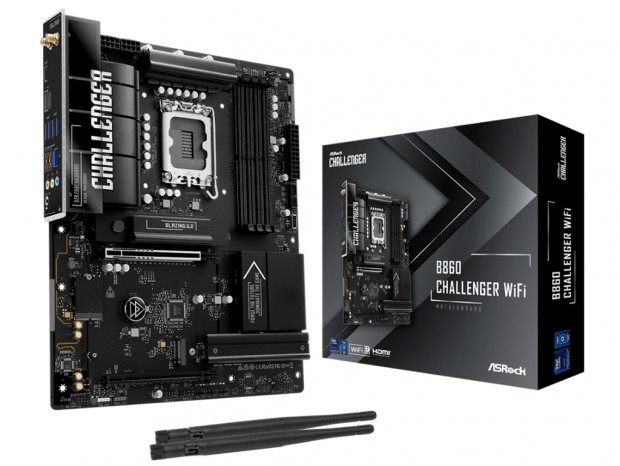 ASRock「Challenger」シリーズからIntel B860採用ゲーミングマザーボード発売