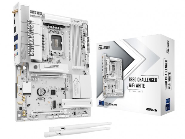 ASRock「Challenger」シリーズからIntel B860採用ゲーミングマザーボード発売