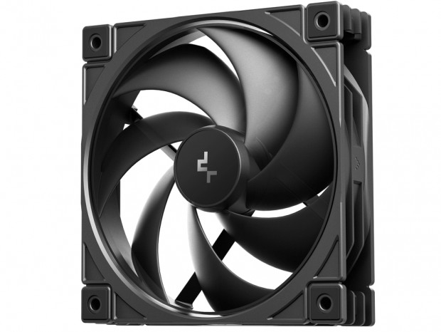 乱流を抑えるセミ・インテグラルブレード採用120mmファン、DeepCool「FD12 V2」