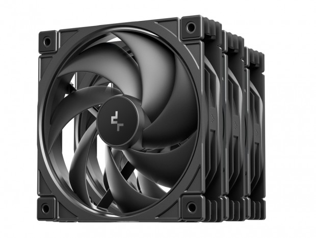 乱流を抑えるセミ・インテグラルブレード採用120mmファン、DeepCool「FD12 V2」