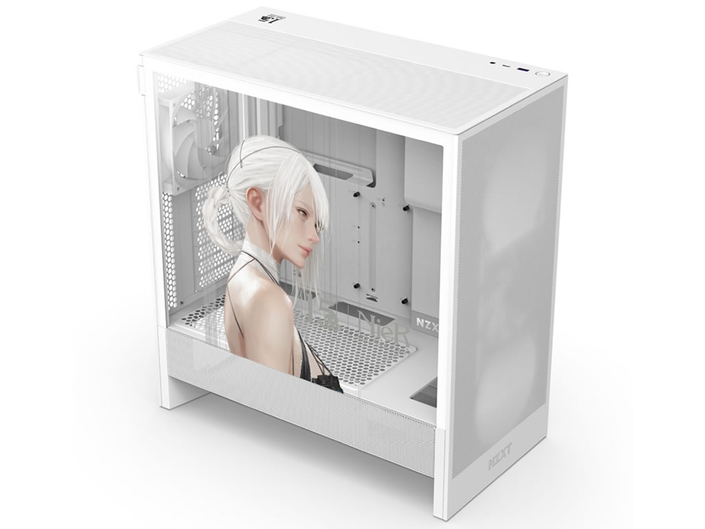 NZXT、2Bとカイネを大きくプリントした「NieR」15周年記念コラボPC