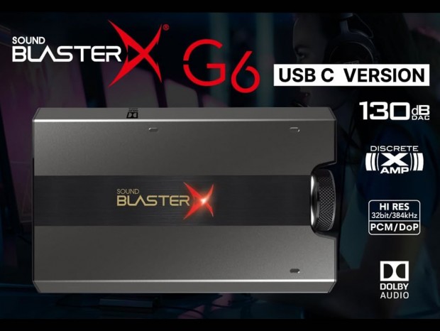 Sound BlasterX G6 (USB C VERSION)