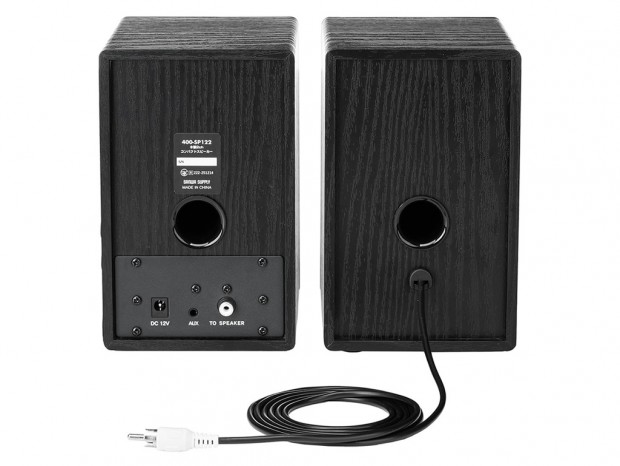 温かみのある木製で最大50W。Bluetooth＆有線両対応の2.WAYスピーカー