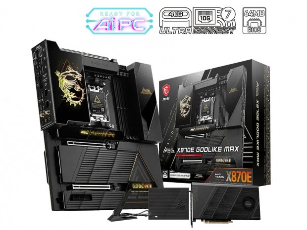 多目的液晶など機能満載の次世代CPU対応フラッグシップ、MSI「MEG X870E GODLIKE MAX」は約23万円