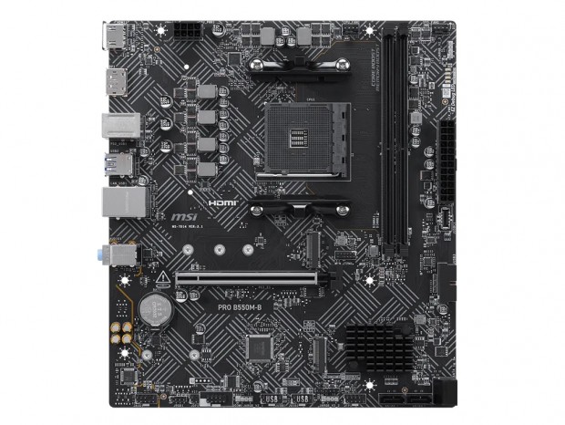 MSI、DDR4メモリ対応の高コスパAM4マザーボード「PRO B550M-B」「B550M-A PRO」