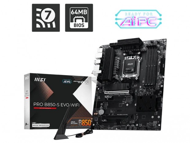 MSI、次世代CPUやWi-Fi 7対応のAMD B850マザーボード「MAG B850 TOMAHAWK MAX WIFI II」