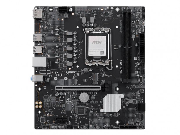 MSI、PCIe 5.0スロットや2.5G LANを備えたエントリーマザーボード「PRO H810M-E」